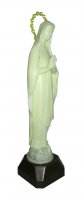 Immagine di 'Statua Madonna di Lourdes fosforescente 30 cm'