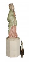 Immagine di 'Statua della Santa Maria del Mar (Barcellona) da 12 cm in confezione regalo con segnalibro'