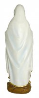 Immagine di 'Statua della Madonna di Lourdes da 12 cm in confezione regalo con segnalibro in IT/EN/ES/FR'