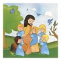 Mini puzzle per bambini "Ges con i bambini" - 12 pezzi