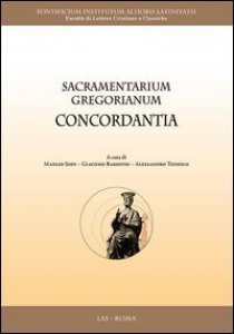 Copertina di 'Sacramentarium Gregorianum Concordantia'