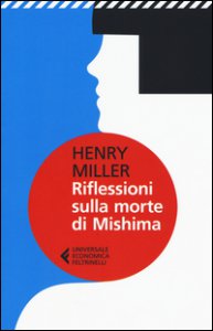 Copertina di 'Riflessioni sulla morte di Mishima'