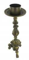 Immagine di 'Candeliere Rococ in ottone - 30 cm'
