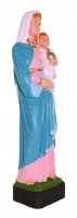 Immagine di 'Statua da esterno della Madonna con Bambino in materiale infrangibile, dipinta a mano, da circa 16 cm'