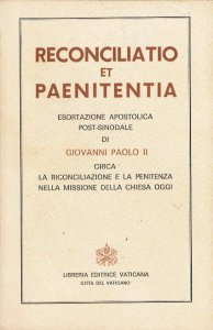 Copertina di 'Reconciliatio et paenitentia'
