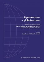 Rappresentanza e globalizzazione - Luca Mezzetti, Tommaso Edoardo Frosini, Javier Garcia Roca