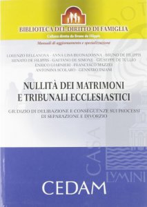 Copertina di 'Nullit dei matrimoni e tribunali ecclesiastici'