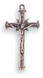 Copertina di 'Croce con Cristo riportato in argento 925 - 4,8 cm'