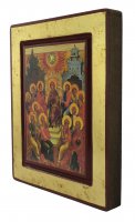 Immagine di 'Icona in legno "Discesa dello Spirito Santo" - dimensioni 18x14,5 cm'