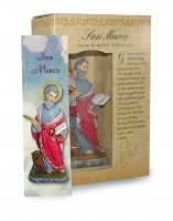 Immagine di 'Statua di San Marco da 12 cm in confezione regalo con segnalibro'
