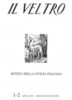 Il Veltro. Rivista della societ italiana (2022) vol.1-2