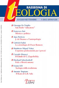 Copertina di 'Rassegna di Teologia n. 3/2012'