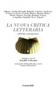 Copertina di 'La nuova critica letteraria nell'Italia contemporanea'