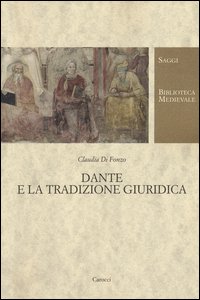Copertina di 'Dante e la tradizione giuridica'