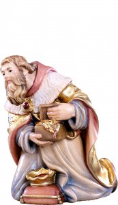Copertina di 'Re Melchiorre H.K. - Demetz - Deur - Statua in legno dipinta a mano. Altezza pari a 11 cm.'