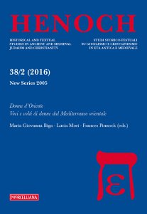 Copertina di 'Henoch. 2/2016: Donne d'Oriente. Voci e volti di donne dal Mediterraneo orientale.'