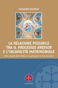 Copertina di 'La relazione possibile tra il processus brevior e l'incapacit matrimoniale'