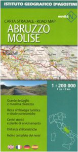 Copertina di 'Abruzzo e Molise 1:200 000. Ediz. multilingue'