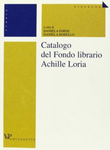 Copertina di 'Catalogo del Fondo librario Achille Loria'