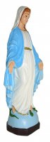 Immagine di 'Statua da esterno della Madonna della Medaglia Miracolosa in materiale infrangibile, dipinta a mano, da circa 16 cm'