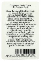 Immagine di 'Card Santa Teresa di Lisieux in PVC - 5,5 x 8,5 cm - italiano'