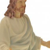 Immagine di 'Statua di Ges in resina colorata - altezza 30 cm'