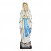 Statua in resina colorata "Madonna di Lourdes"- altezza 50 cm