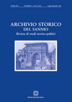 Archivio storico del Sannio. Rivista di studi storico-politici (2015)