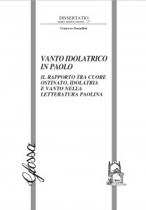 Copertina di 'Vanto idolatrico in Paolo'