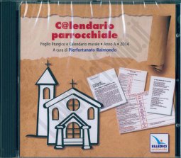Copertina di 'Calendario parrocchiale CD-Rom - anno A'