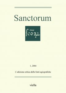 Copertina di 'Sanctorum 1: L'edizione critica delle fonti agiografiche'