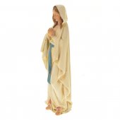 Immagine di 'Statuetta in resina colorata "Madonna di Lourdes" - altezza 15 cm'