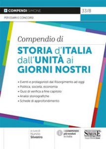 Copertina di 'Compendio di Storia d'Italia dall'Unità ai giorni nostri'