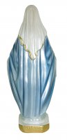 Immagine di 'Statua Madonna Miracolosa in gesso madreperlato dipinta a mano - 20 cm'