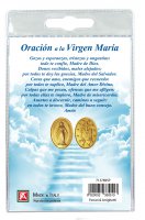 Immagine di 'Medaglia Miracolosa con laccio e preghiera in spagnolo'