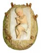 Ges Bambino con culla Linea Martino Landi - presepe da 16 cm