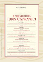 Ephemerides Iuris Canonici. Anno 63 (2023) n. 2