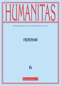 Copertina di 'Humanitas. 6/2021: Fideismi'