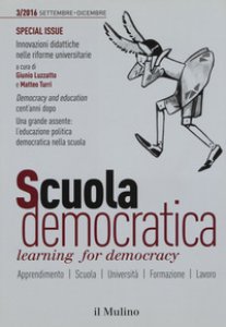 Copertina di 'Scuola Democratica-Learning for Democracy (2016). Ediz. bilingue'