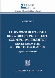 Copertina di 'La responsabilit civile della diocesi per i delitti commessi dai presbiteri'