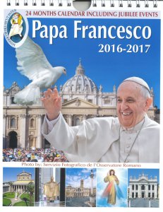 Copertina di 'Papa Francesco 2016-2017 - 21x16,5'