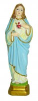 Statua del Sacro Cuore di Maria da 12 cm in confezione regalo con segnalibro