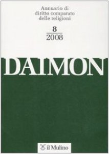 Copertina di 'Daimon. Annuario di diritto comparato delle religioni (2008)'