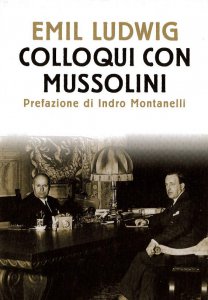 Copertina di 'Colloqui con Mussolini'