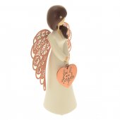 Immagine di 'Statua in resina angelo ''Sei il mio angelo" - altezza 15 cm'