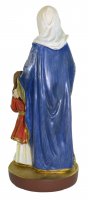 Immagine di 'Statua di Sant'Anna da 12 cm in confezione regalo con segnalibro in IT/EN/ES/FR'