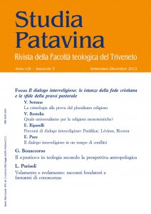 Copertina di 'Studia Patavina 2012/3'