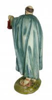 Immagine di 'Statuine presepe: Pastore con lanterna linea Martino Landi per presepe da cm 12'