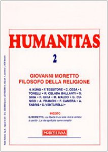 Copertina di 'Humanitas (2008) / Giovanni Moretto filosofo della religione'