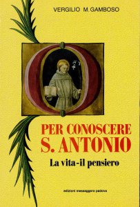 Copertina di 'Per conoscere sant'Antonio'